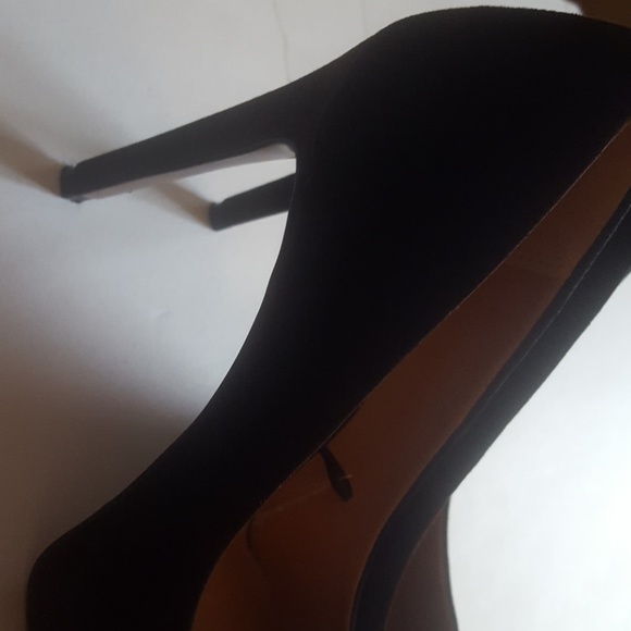 WOMENS High Heels BLACK SUED 6 INCH BY H&M - Picture 5 of 8
